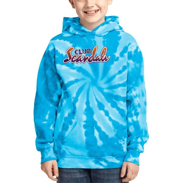 RB - Youth Tie Dye Pullover Hooded Sweatshirt Thumbnail